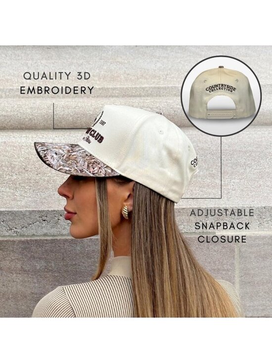 Unisex Camo Country Cute Caps Cowgirls Cowboys Snapback Western Trucker Hat